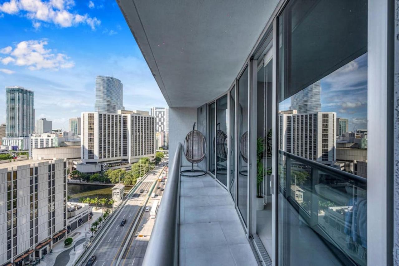 Modern 1 Bed Icon Brickell With Amazing Views Apartment Miami Exterior photo